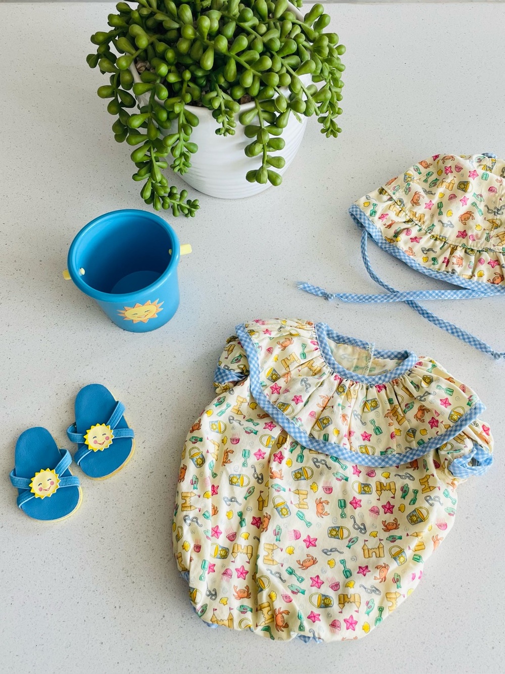 Vintage Bitty Baby Beach Outfit